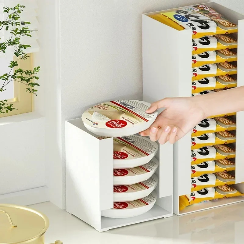 Food Storage Organiser - Caja de Almacenamiento para Fideos Instantáneos,