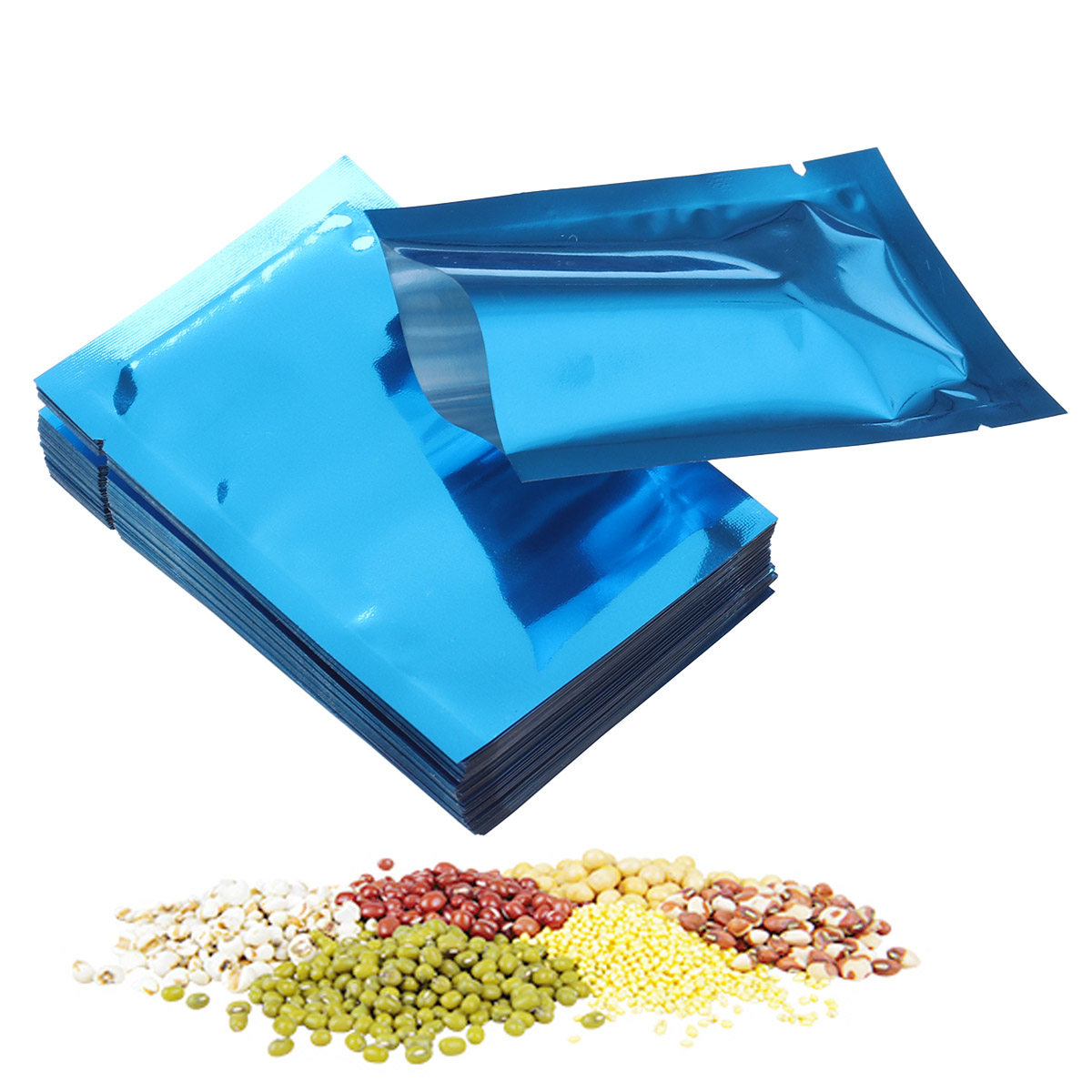 Food Storage For Long Term - 100 Bolsas de Almacenamiento al Vacío