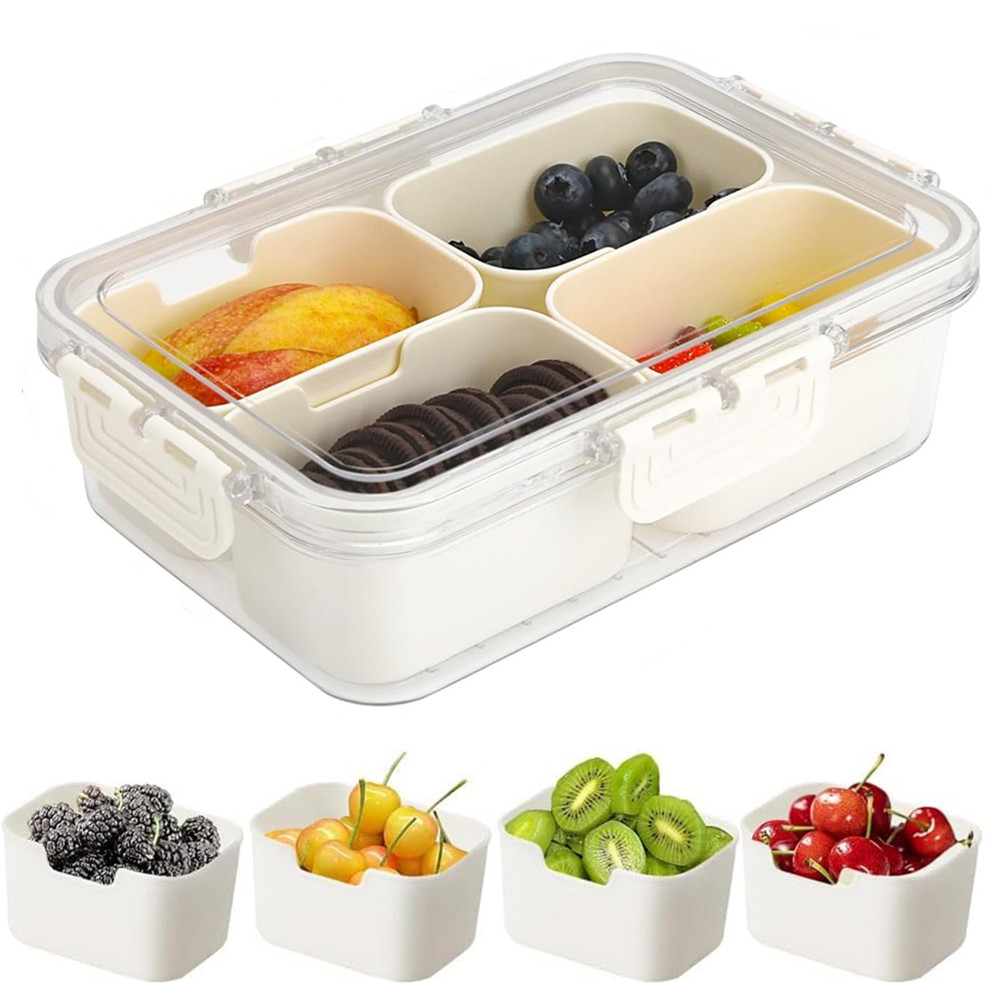 Food Storage Made Easy - Caja Portátil para Almacenamiento de Alimentos,