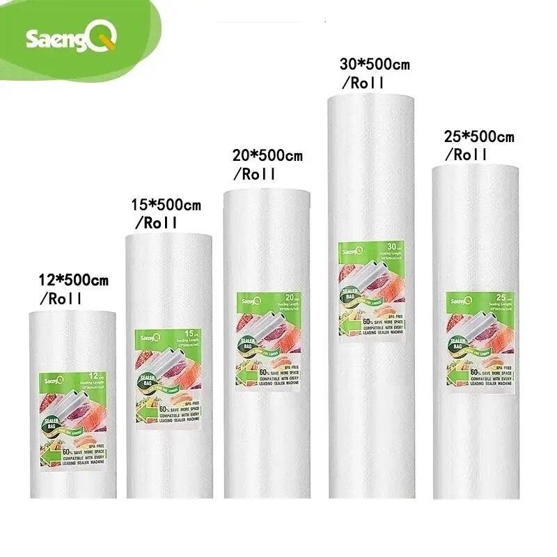 Food Storage Vacuum Bags - SaengQ-Bolsas para sellador al vacío de