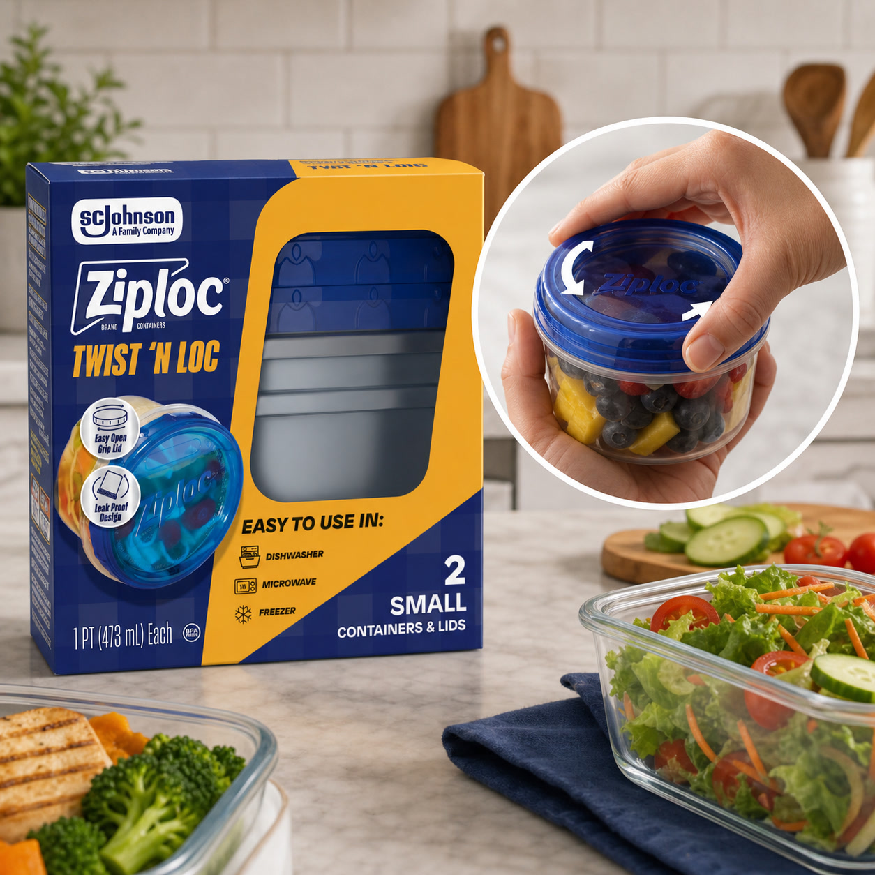 Lock And Lock Food Storage - Recipientes de Almacenamiento de Alimentos con