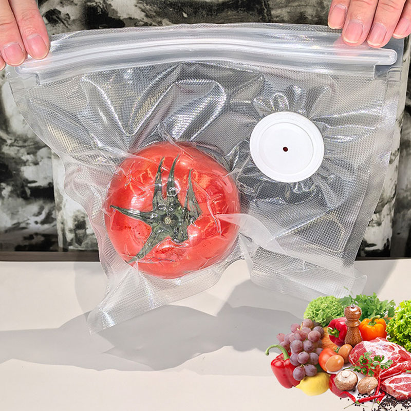 Food Storage Vacuum Bags - Versión mejorada, bolsa de vacío para