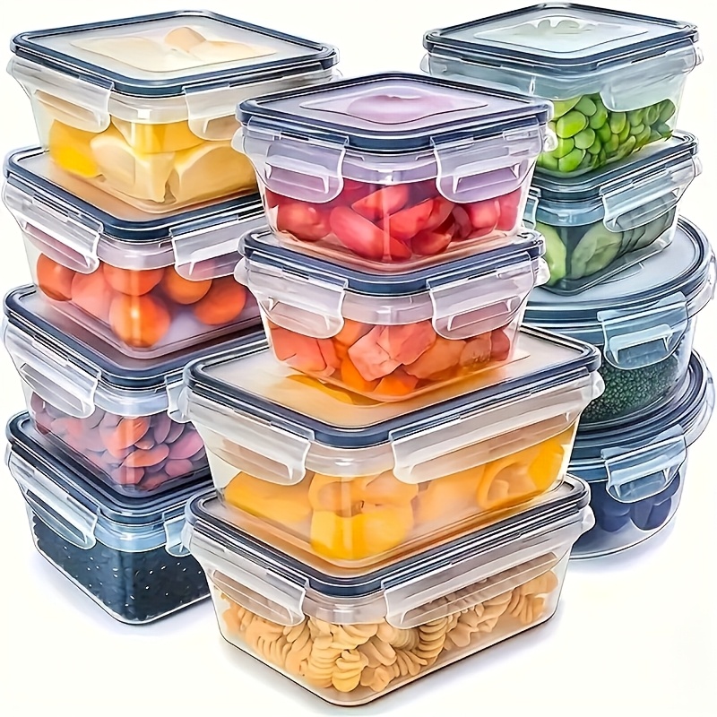 Food Storage Jar Set - Juego de 8 Piezas que Incluye