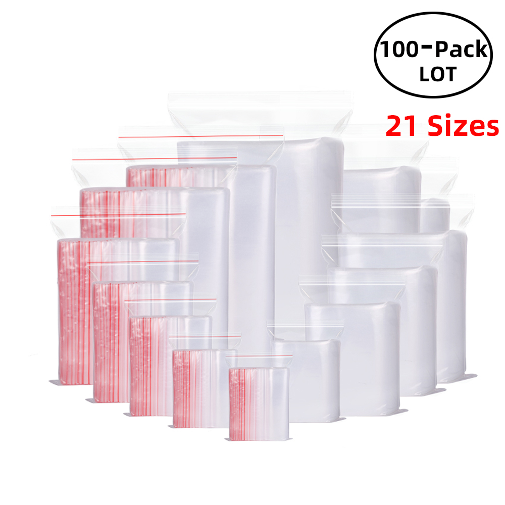 Food Storage Vacuum Bags - 100 unids/pack bolsas con cierre de