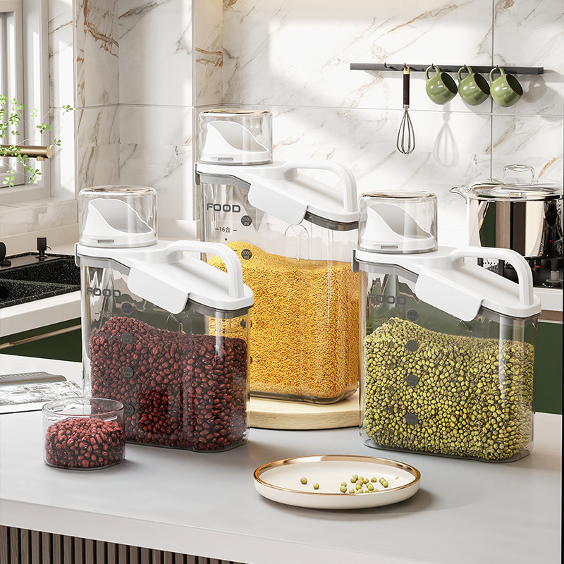 Food Storage Jars Airtight - Frasco Hermético a Prueba de Humedad