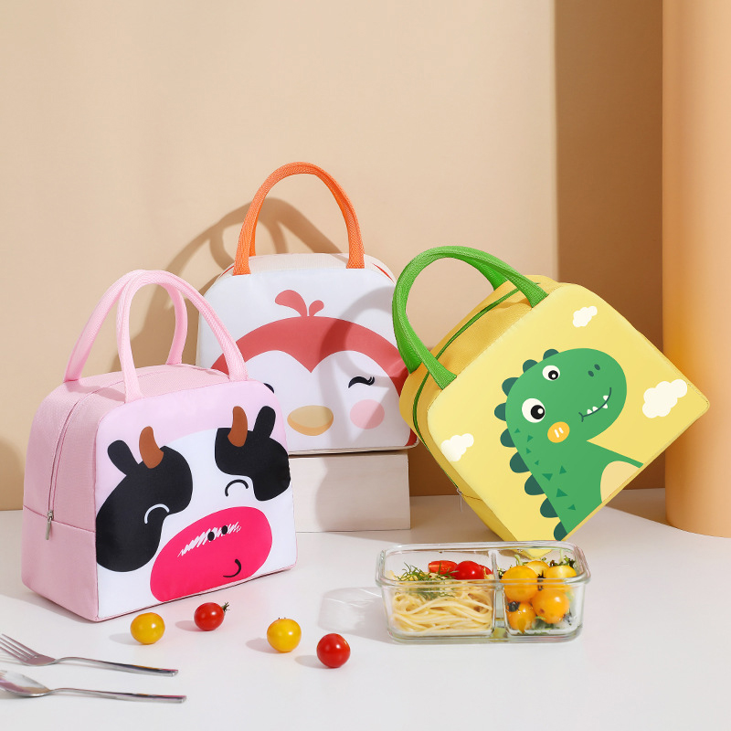 Food Storage Roll Bags - Fiambrera con dibujos animados para niños,
