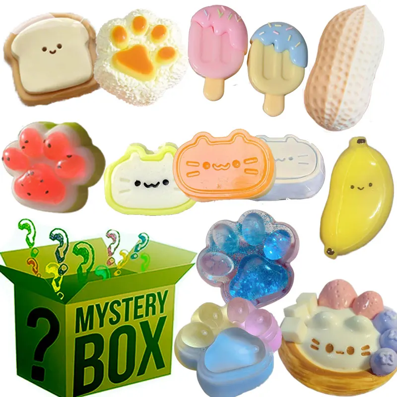 Food Storage Hot - Caja Sorpresa de Moda: Squishy Mochi