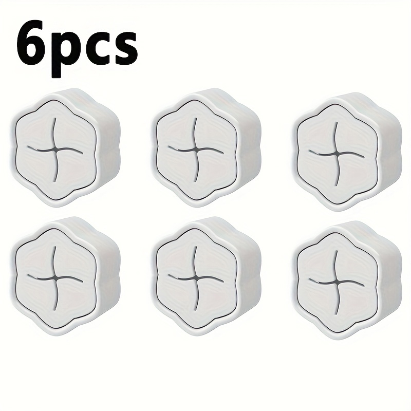 Food Storage Organiser - 6 Ganchos Adhesivos para Toallas, Sin