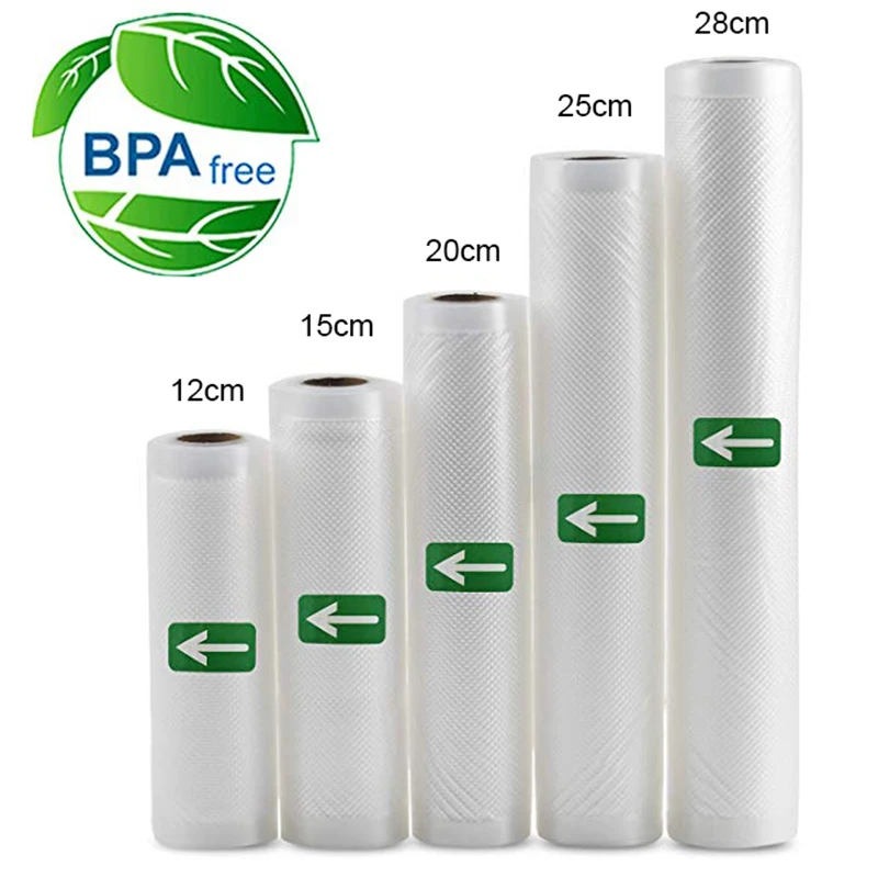 Food Storage Vacuum Bags - Bolsas en rollo Sous Vide para