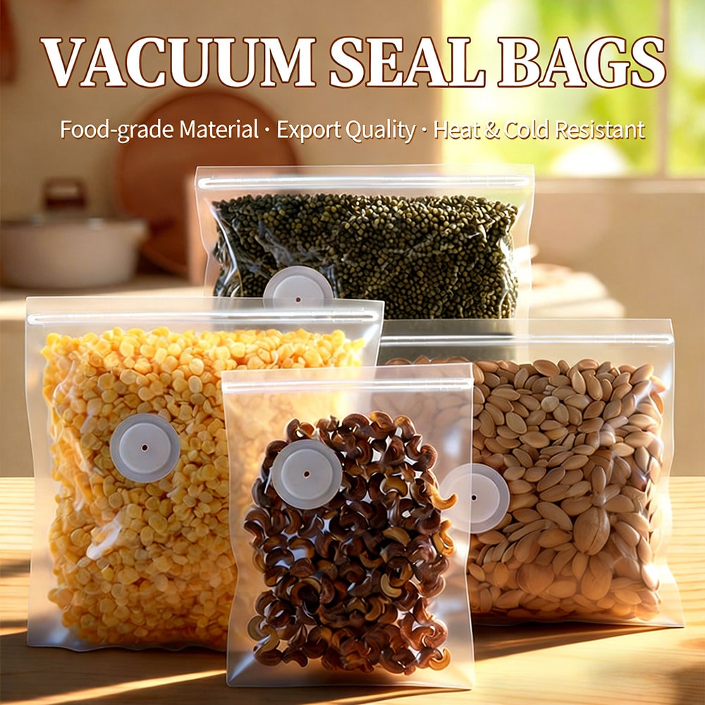 30 Bolsas de Vacío Reutilizabl - Food Storage Vacuum Bags reseña y precio