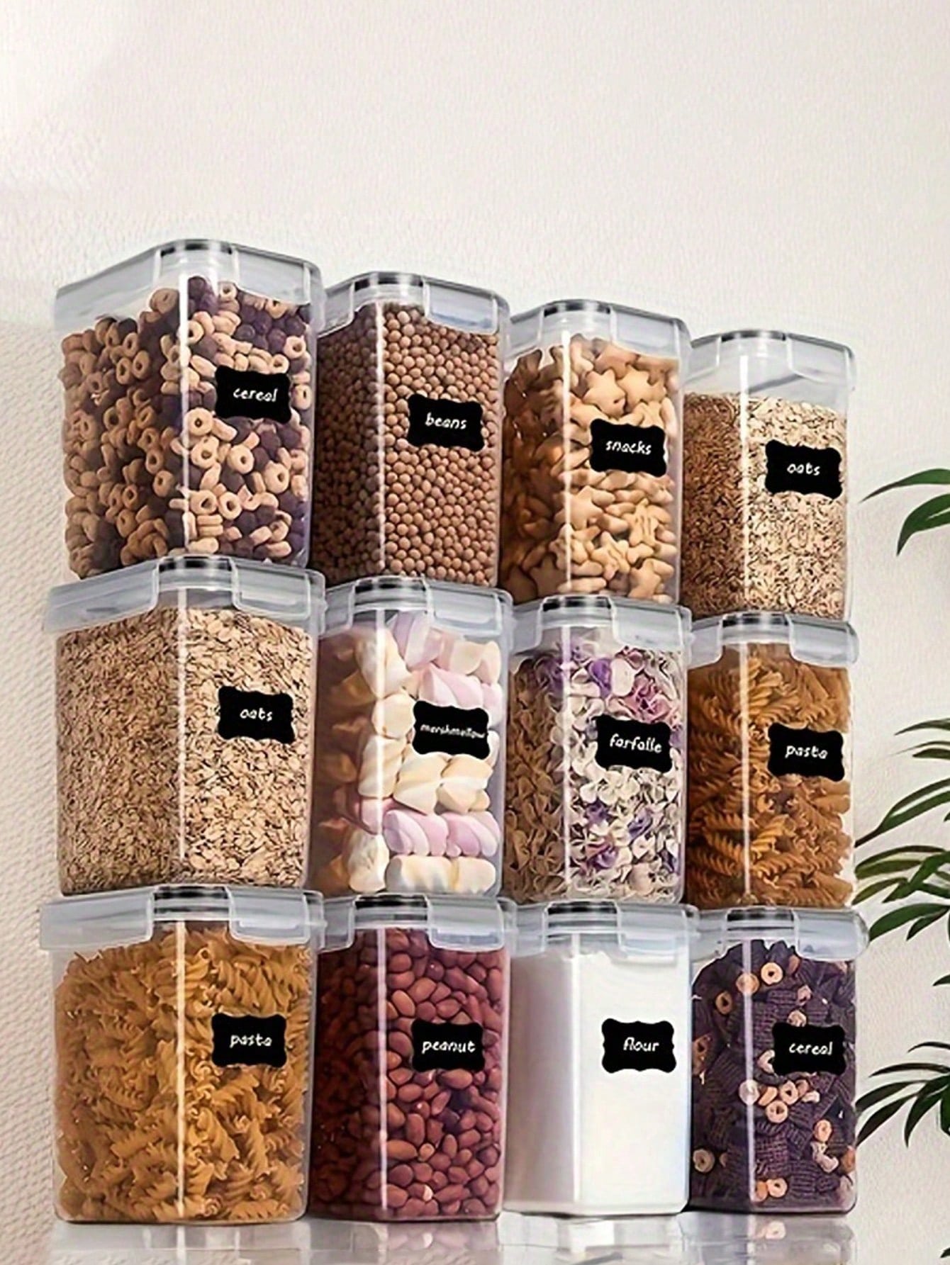 48 recipientes herméticos para - Lock And Lock Food Storage reseña y precio