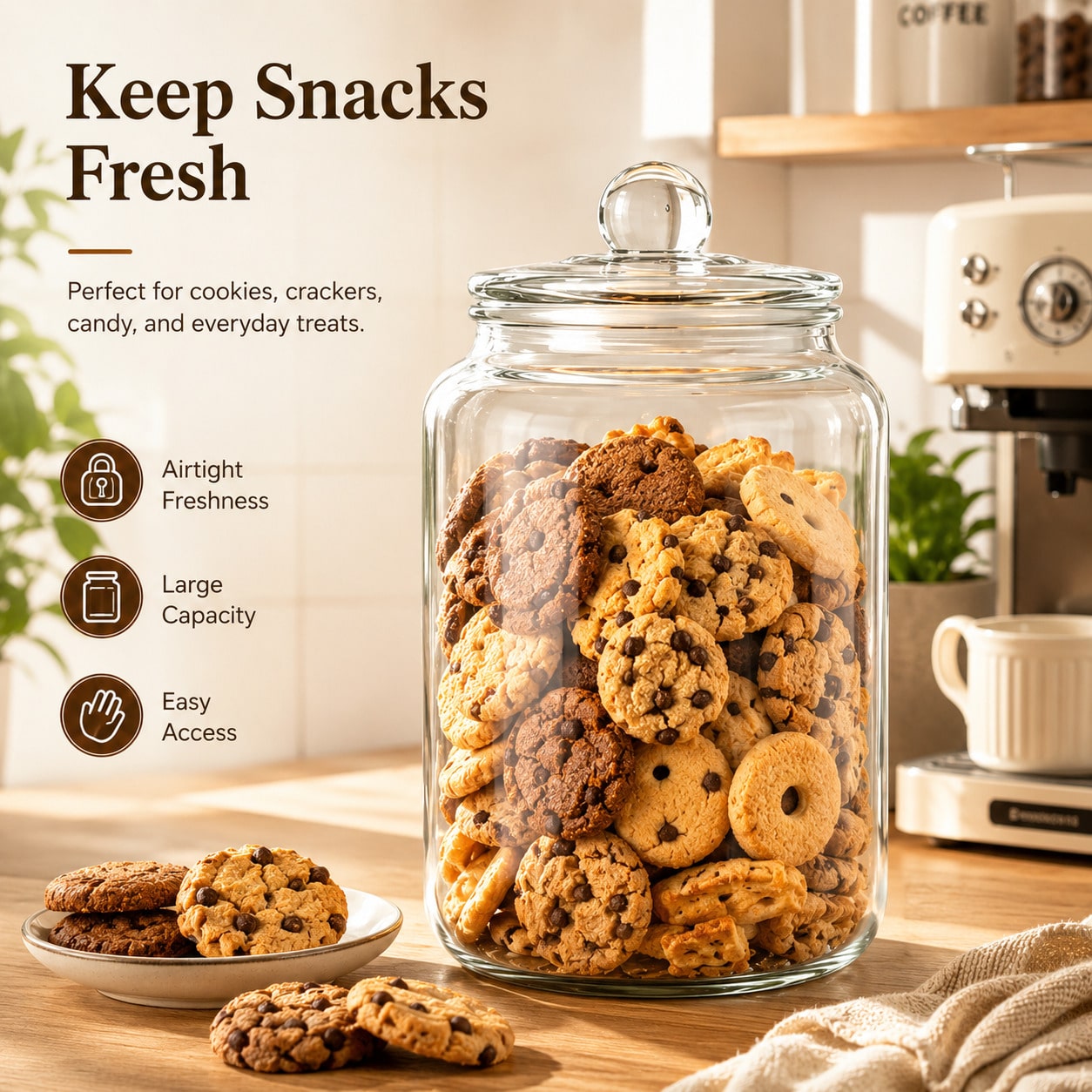 Frascos de vidrio transparente - Glass Food Storage Xl reseña y precio