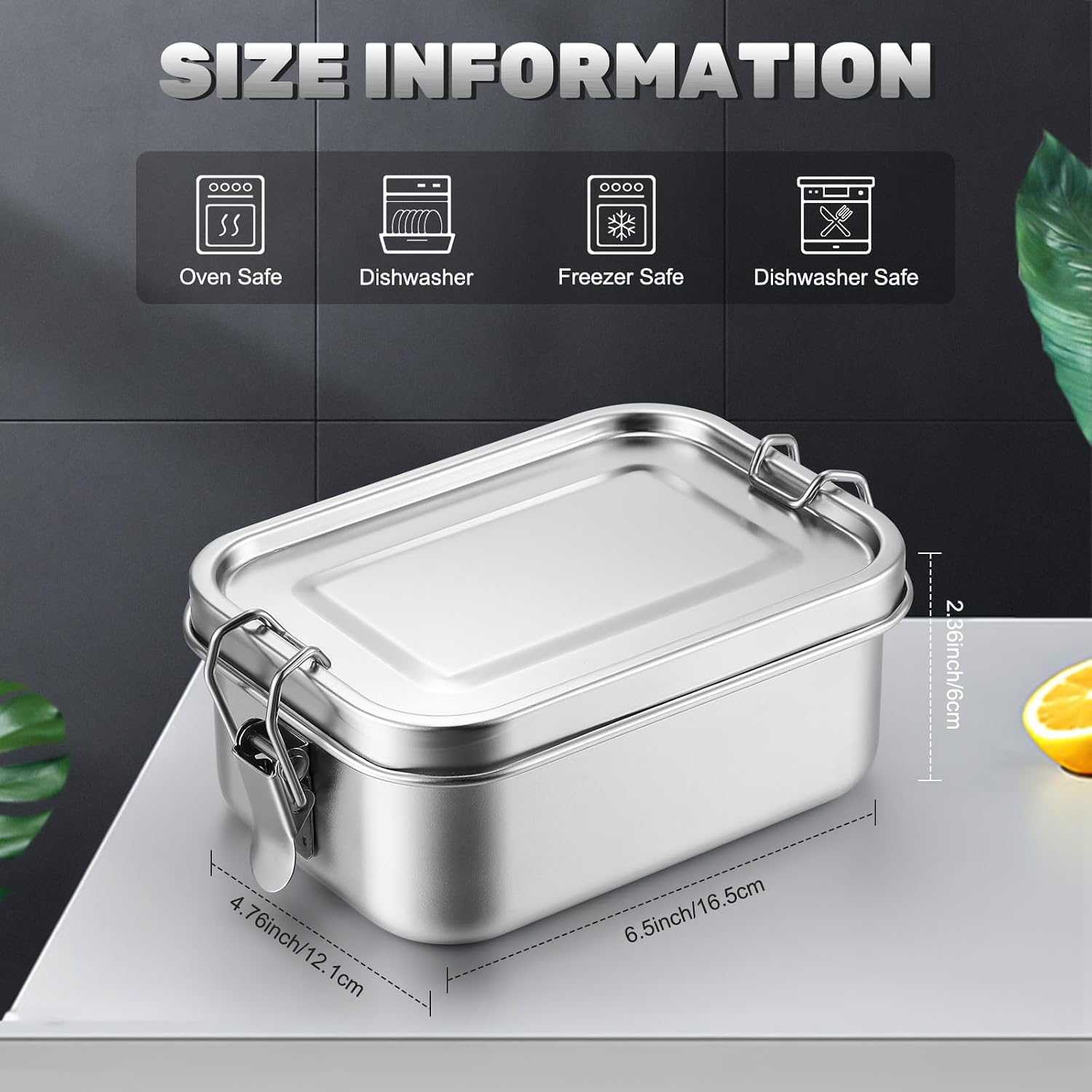 Recipientes de Acero Inoxidabl - Food Storage Made Easy reseña y precio
