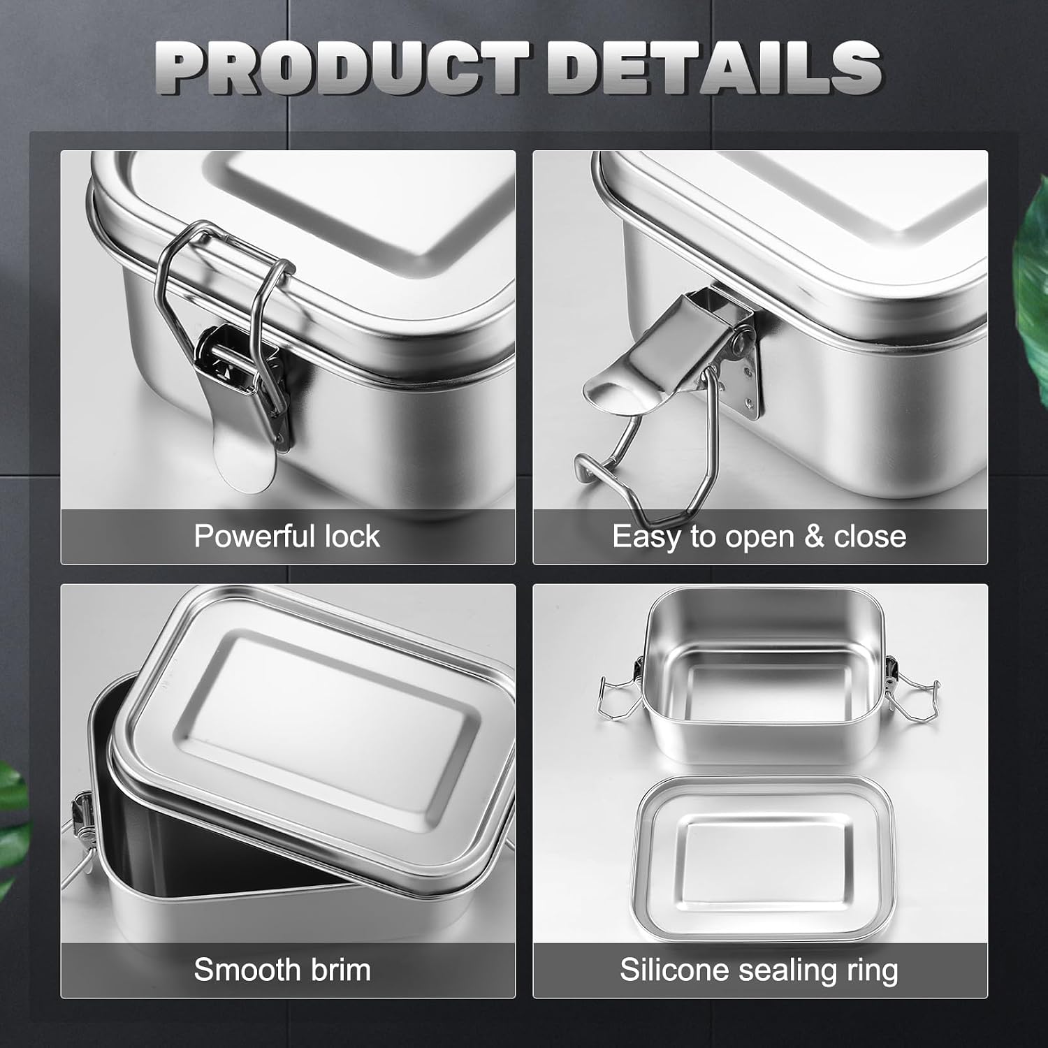 Recipientes de Acero Inoxidabl - Food Storage Made Easy reseña y precio