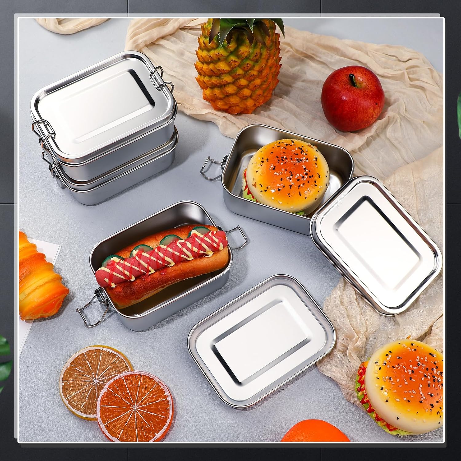 Recipientes de Acero Inoxidabl - Food Storage Made Easy reseña y precio