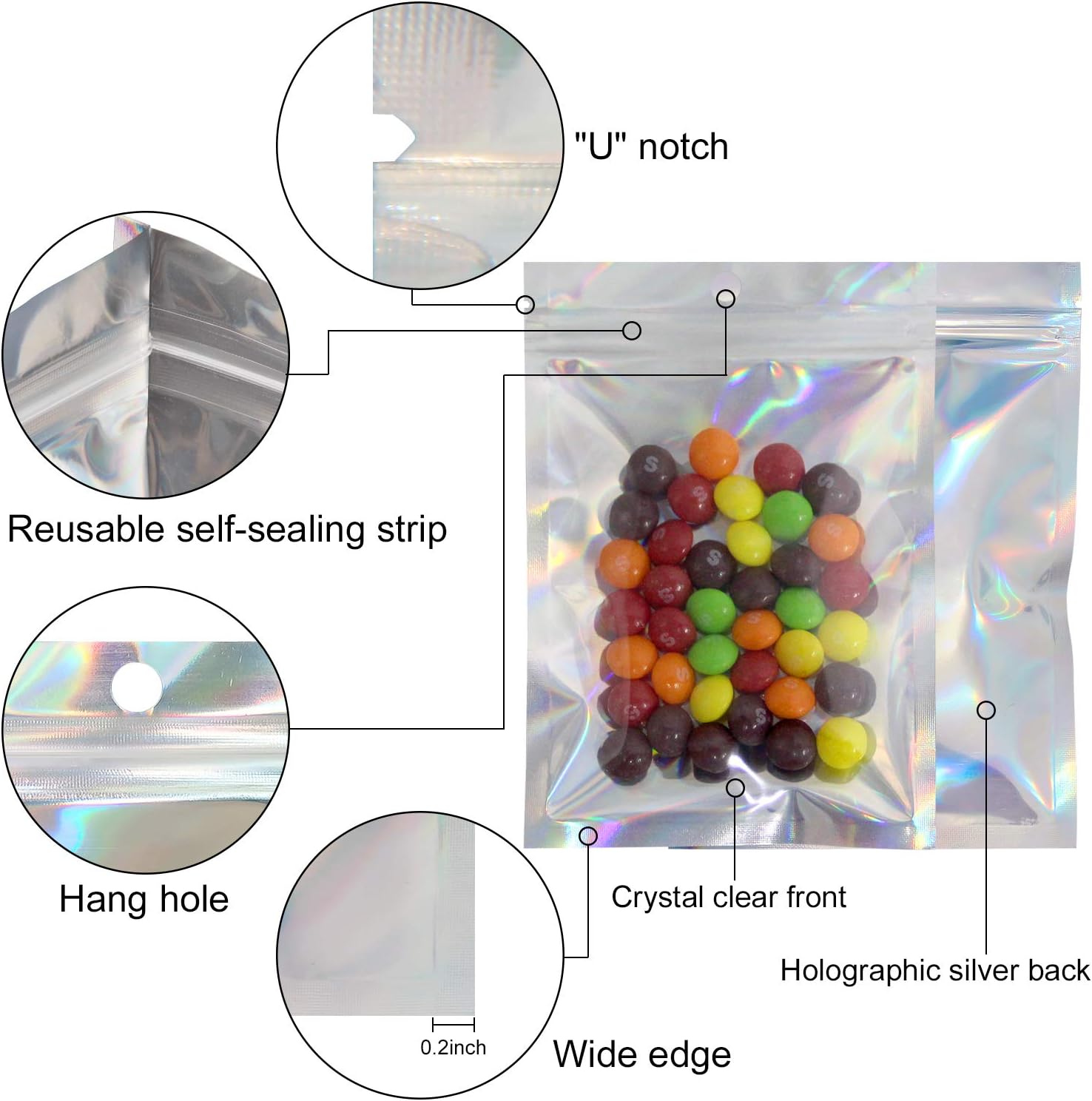 Bolsas de plástico holográfica - Lock And Lock Food Storage reseña y precio