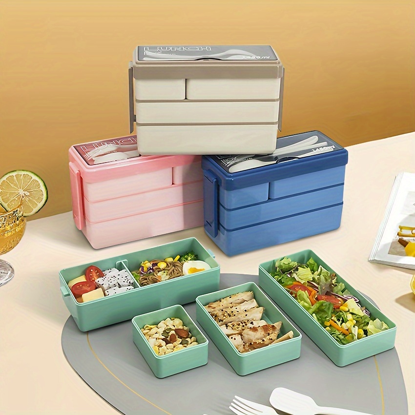 Fiambrera Bento de 1450ML, gra - Food Storage Made Easy reseña y precio