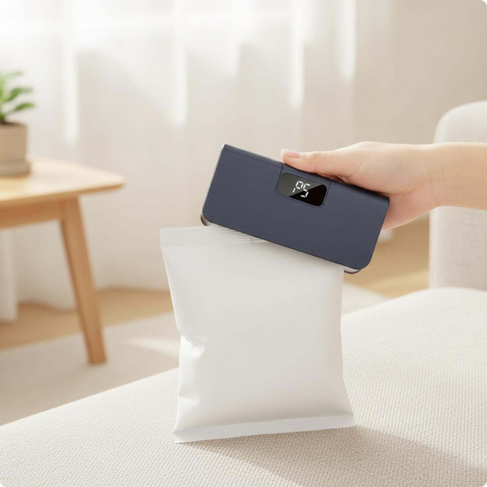 Sellador de Bolsas con Pantall - Food Storage Roll Bags reseña y precio