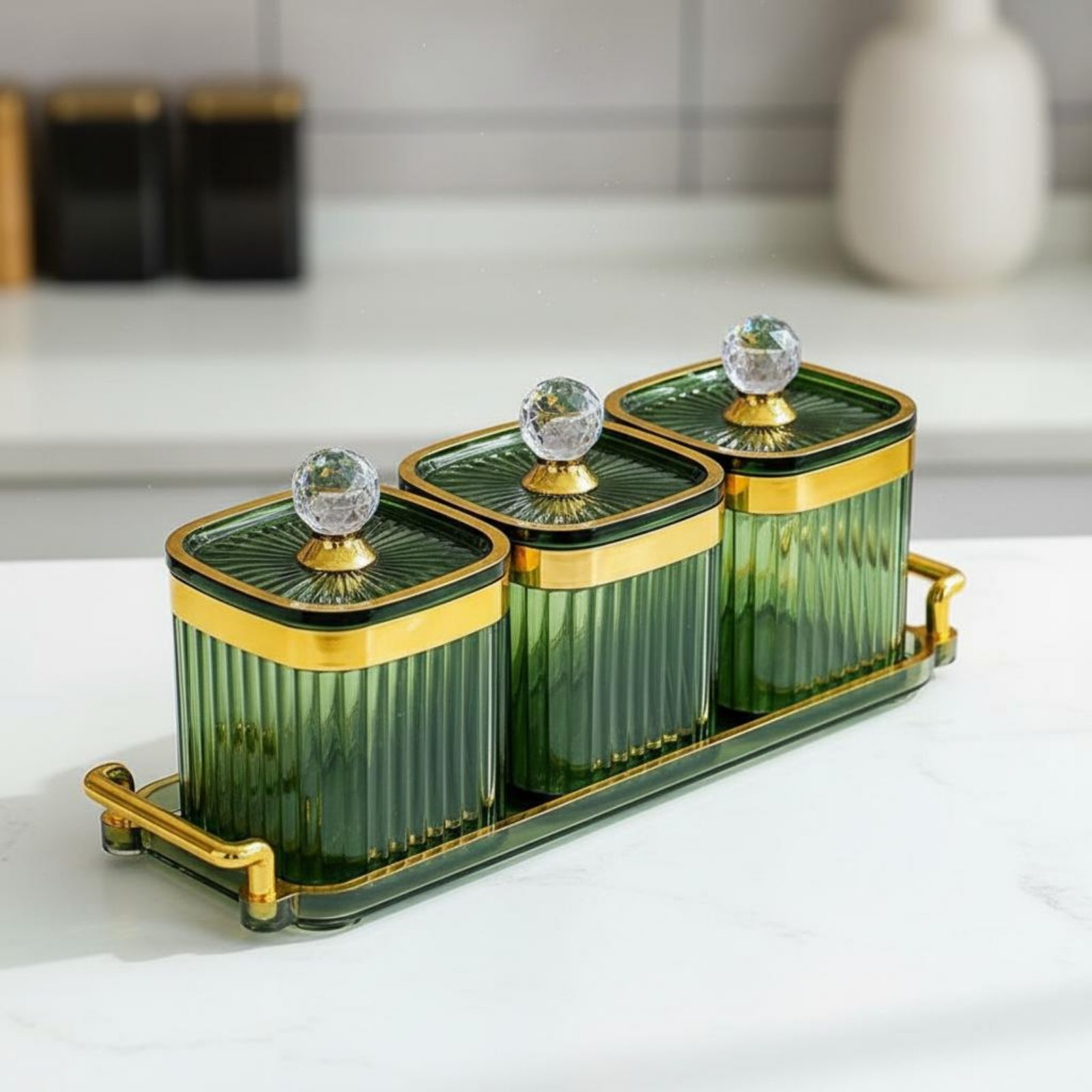 Juego de Recipientes Decorativ - Food Storage Containers Set reseña y precio