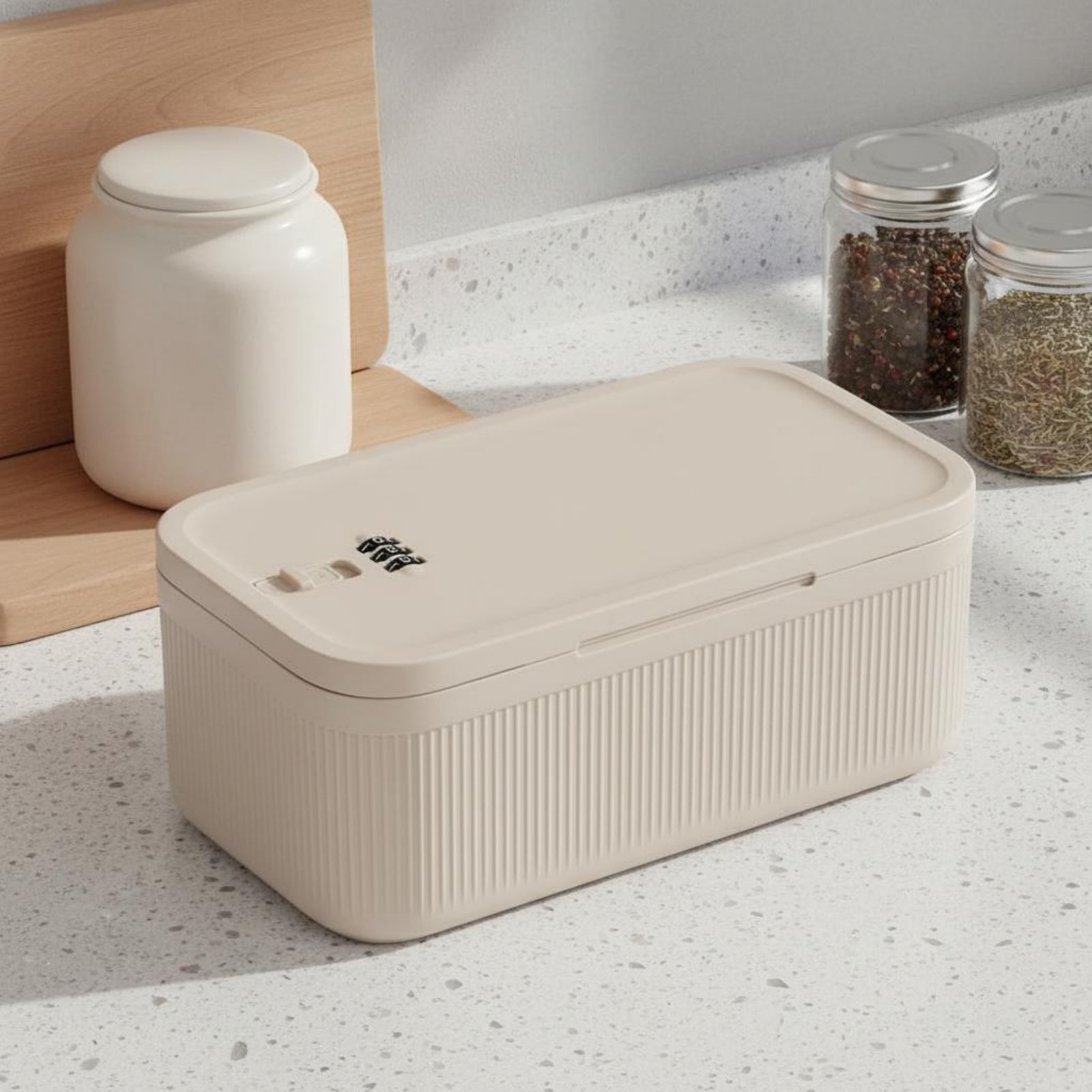 Caja de Seguridad con Candado, - Lock And Lock Food Storage reseña y precio