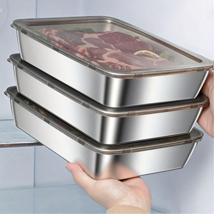 Juego de 6 recipientes (3 caja - Food Storage Containers Set reseña y precio