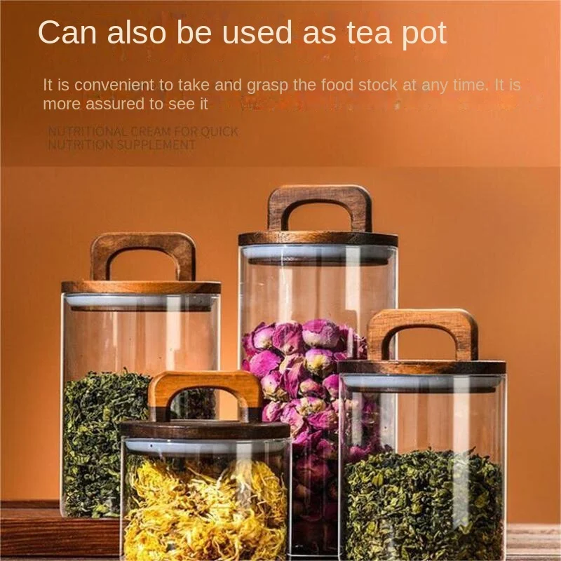 Tarro de vidrio con tapa de ma - Glass Food Storage Xl reseña y precio