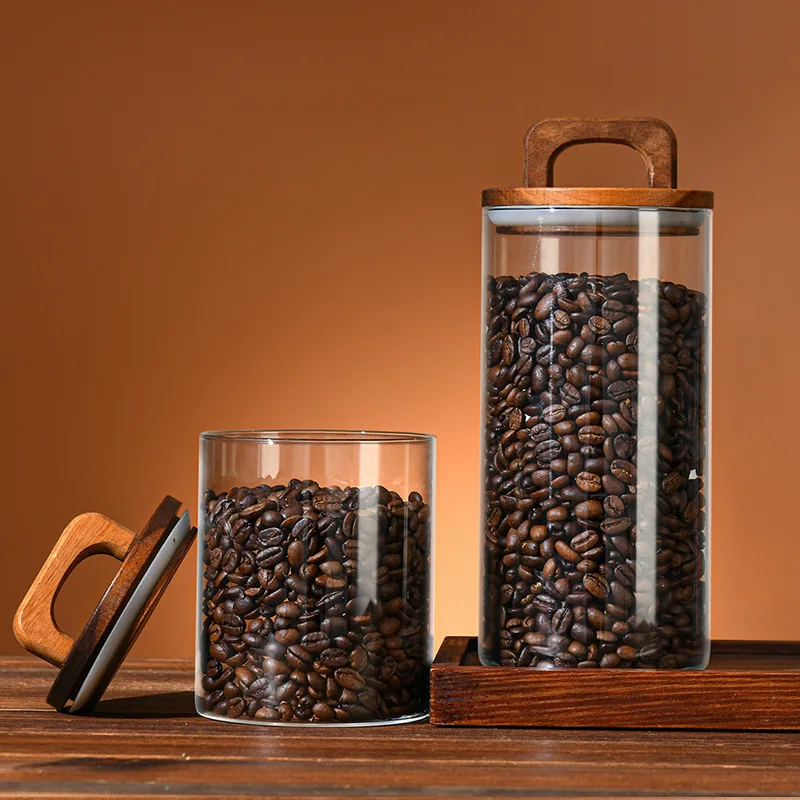 Tarro de vidrio con tapa de ma - Glass Food Storage Xl reseña y precio