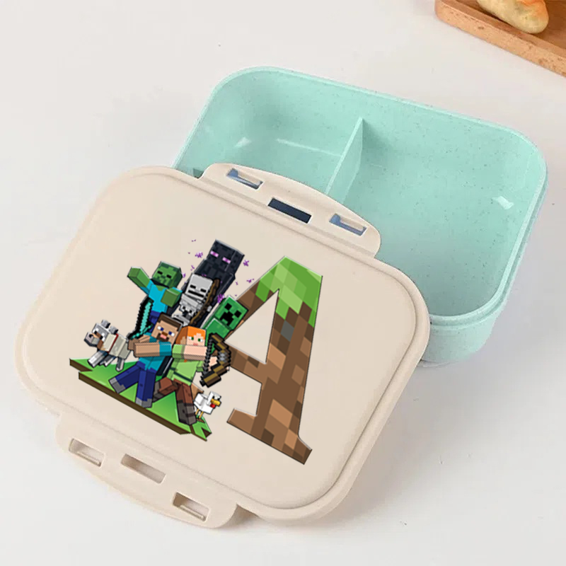Lonchera Bento de Minecraft co - Food Storage Minecraft reseña y precio