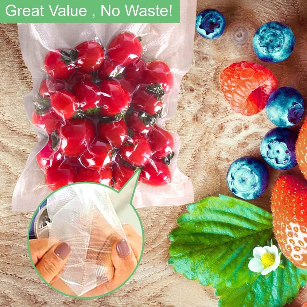Rollo de bolsas selladoras al  - Food Storage Vacuum Bags reseña y precio