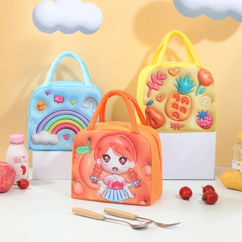 Bolsa de Almuerzo Infantil 3D  - Food Storage Roll Bags reseña y precio