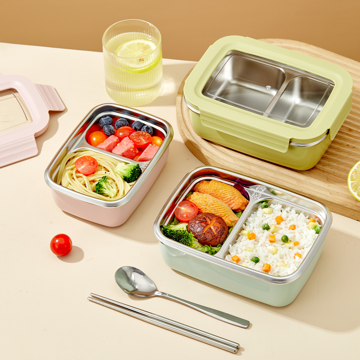 Fiambrera con compartimento de - Food Storage Hot reseña y precio