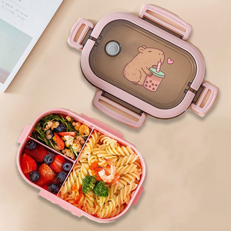 Fiambrera Bento de Capibara co - Food Storage Containers Set reseña y precio