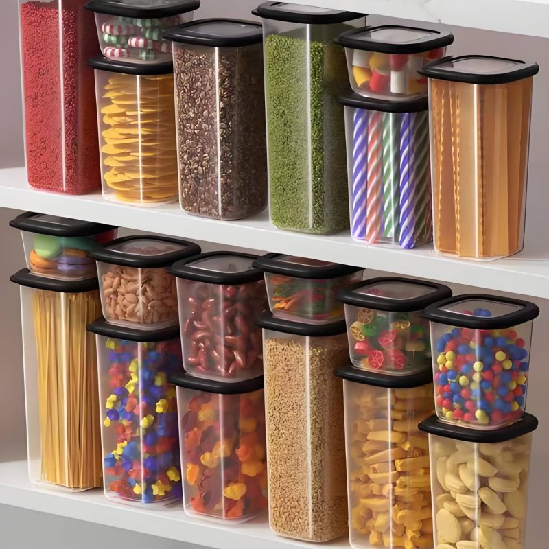 Juego de 6 Recipientes Herméti - Food Storage Containers Set reseña y precio