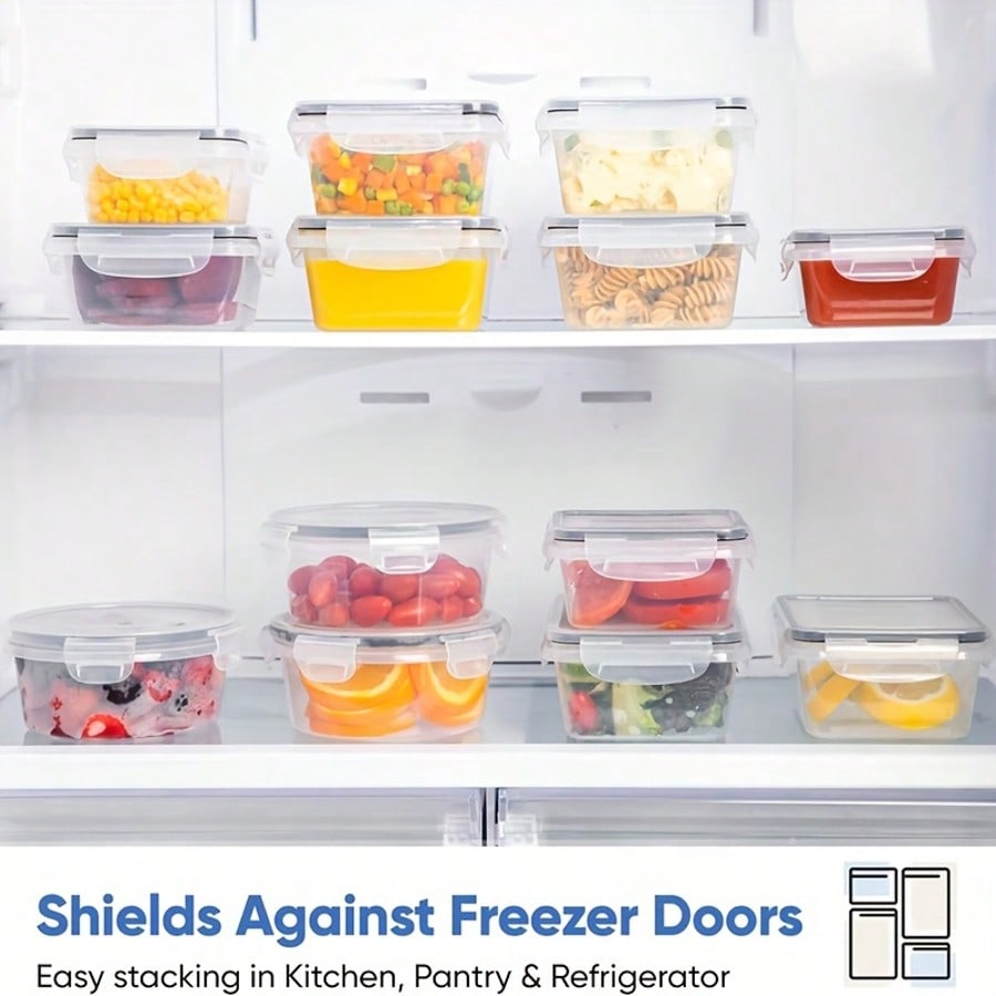 Juego de recipientes para prep - Food Storage Containers Set reseña y precio
