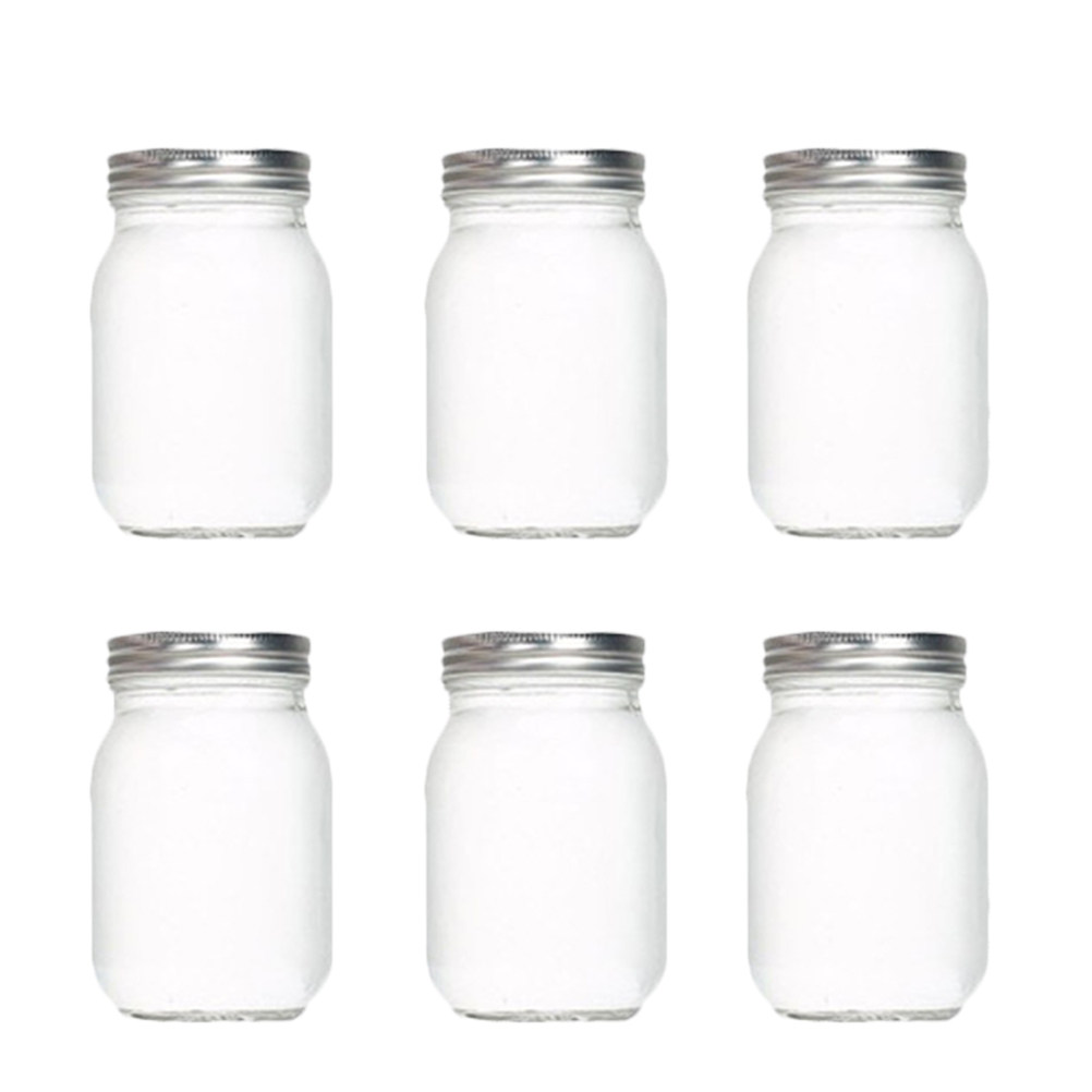 Juego de 6 Frascos de Vidrio T - Food Storage Jars Airtight reseña y precio