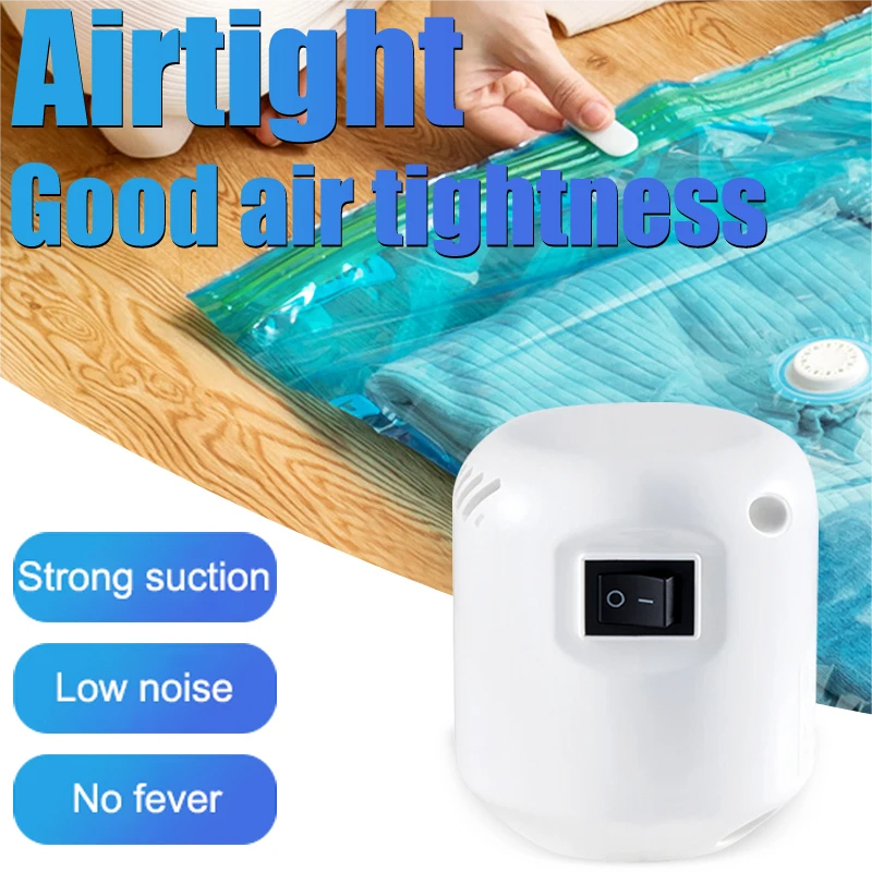 Bomba de aire eléctrica portát - Food Storage Vacuum Bags reseña y precio