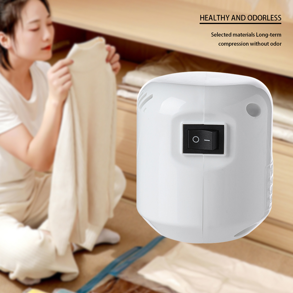 Bomba de aire eléctrica portát - Food Storage Vacuum Bags reseña y precio