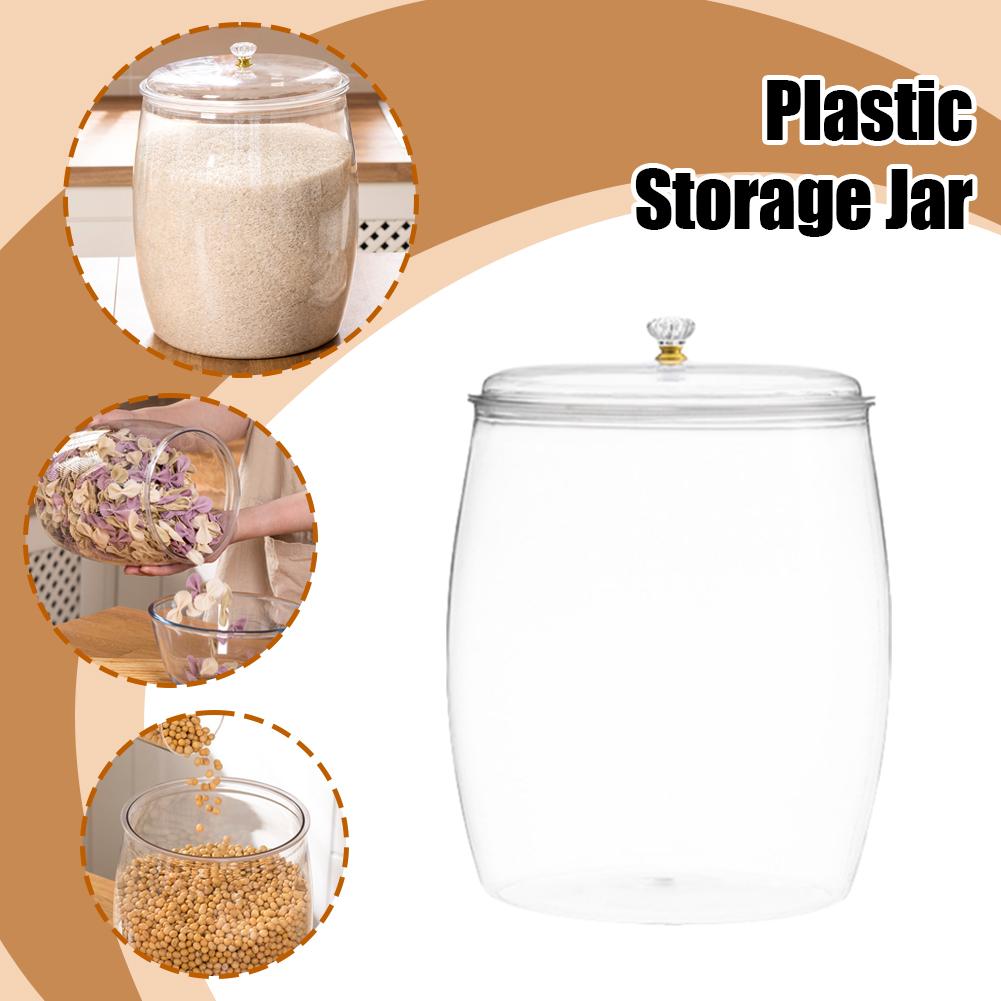 Frasco Grande Transparente de  - Food Storage Jars Airtight reseña y precio