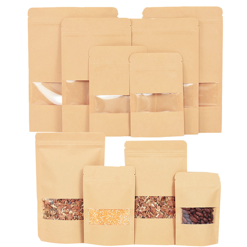 Bolsas de papel Kraft con cier - Lock And Lock Food Storage reseña y precio