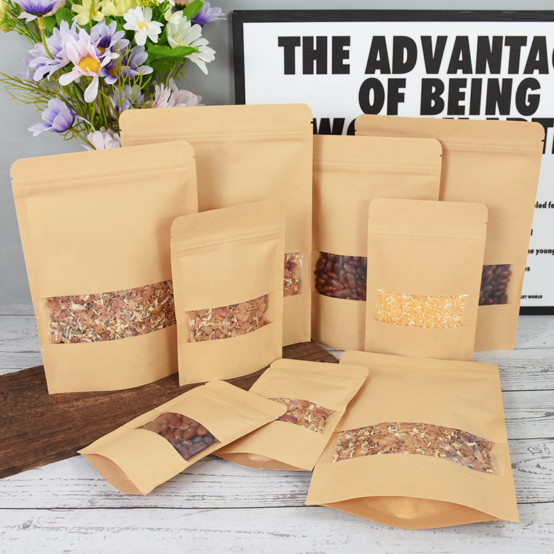 Bolsas de papel Kraft con cier - Lock And Lock Food Storage reseña y precio