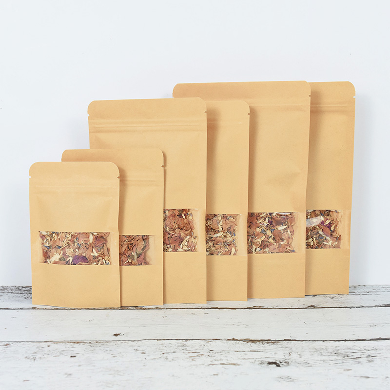 Bolsas de papel Kraft con cier - Lock And Lock Food Storage reseña y precio