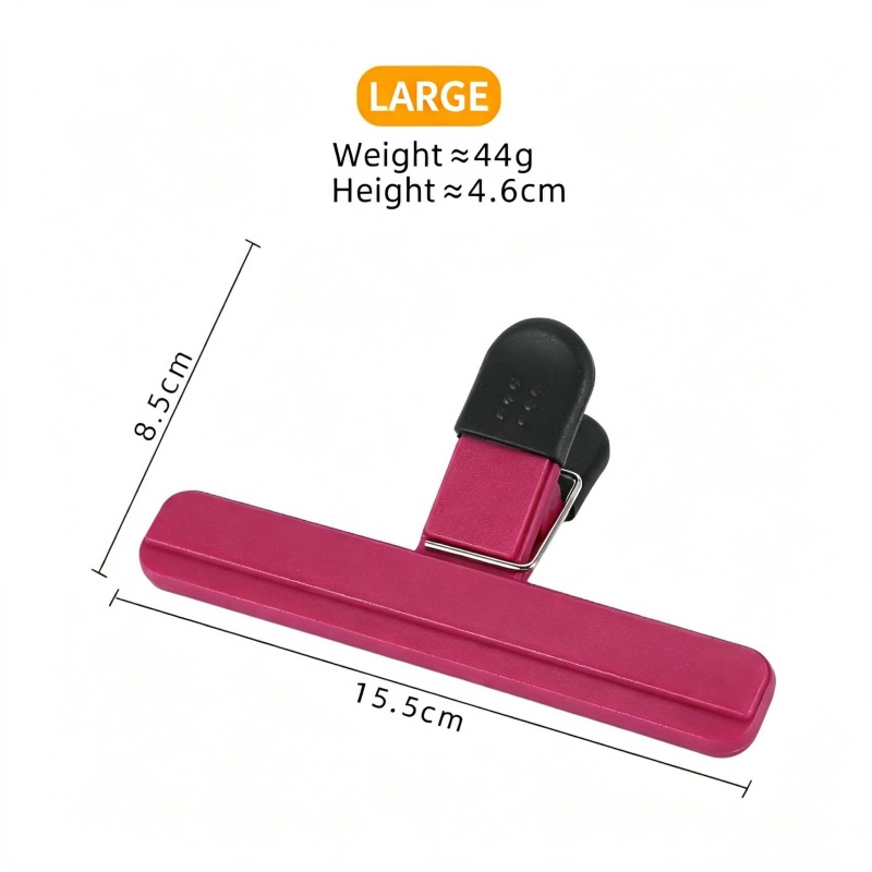4 clips portátiles de plástico - Food Storage Roll Bags reseña y precio