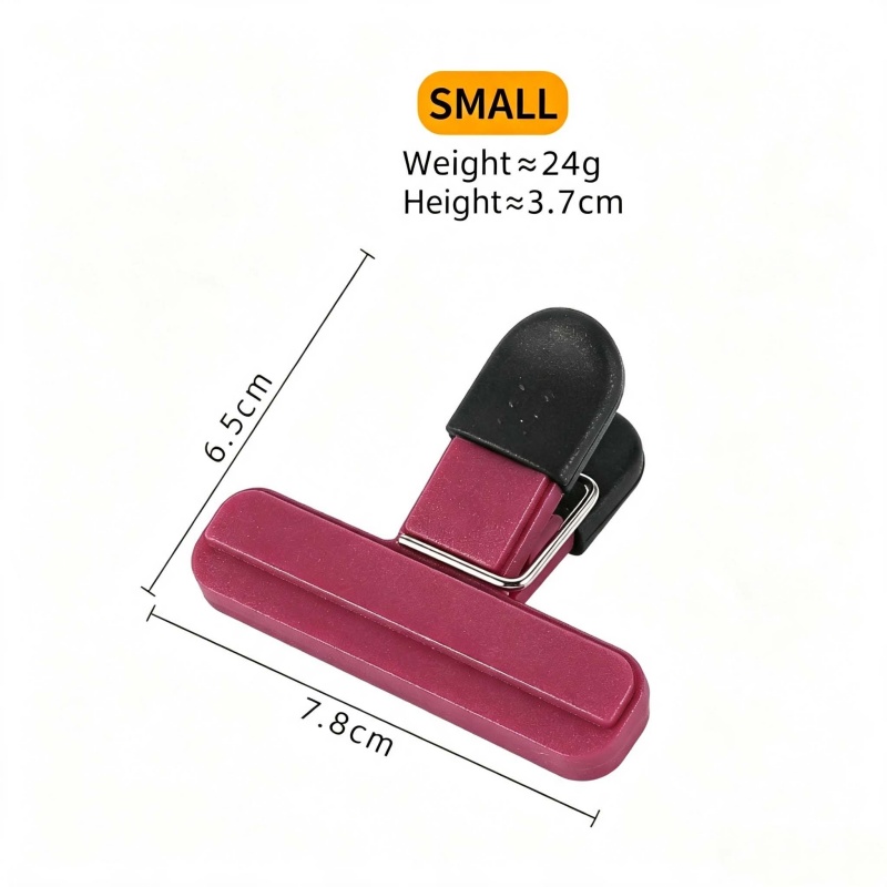 4 clips portátiles de plástico - Food Storage Roll Bags reseña y precio