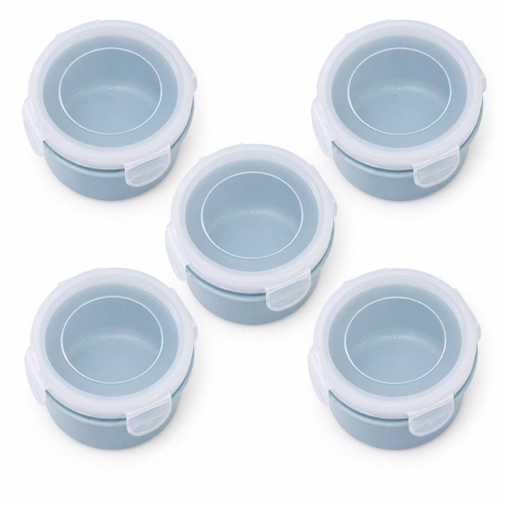Juego de 5 Recipientes de Plás - Lock And Lock Food Storage reseña y precio