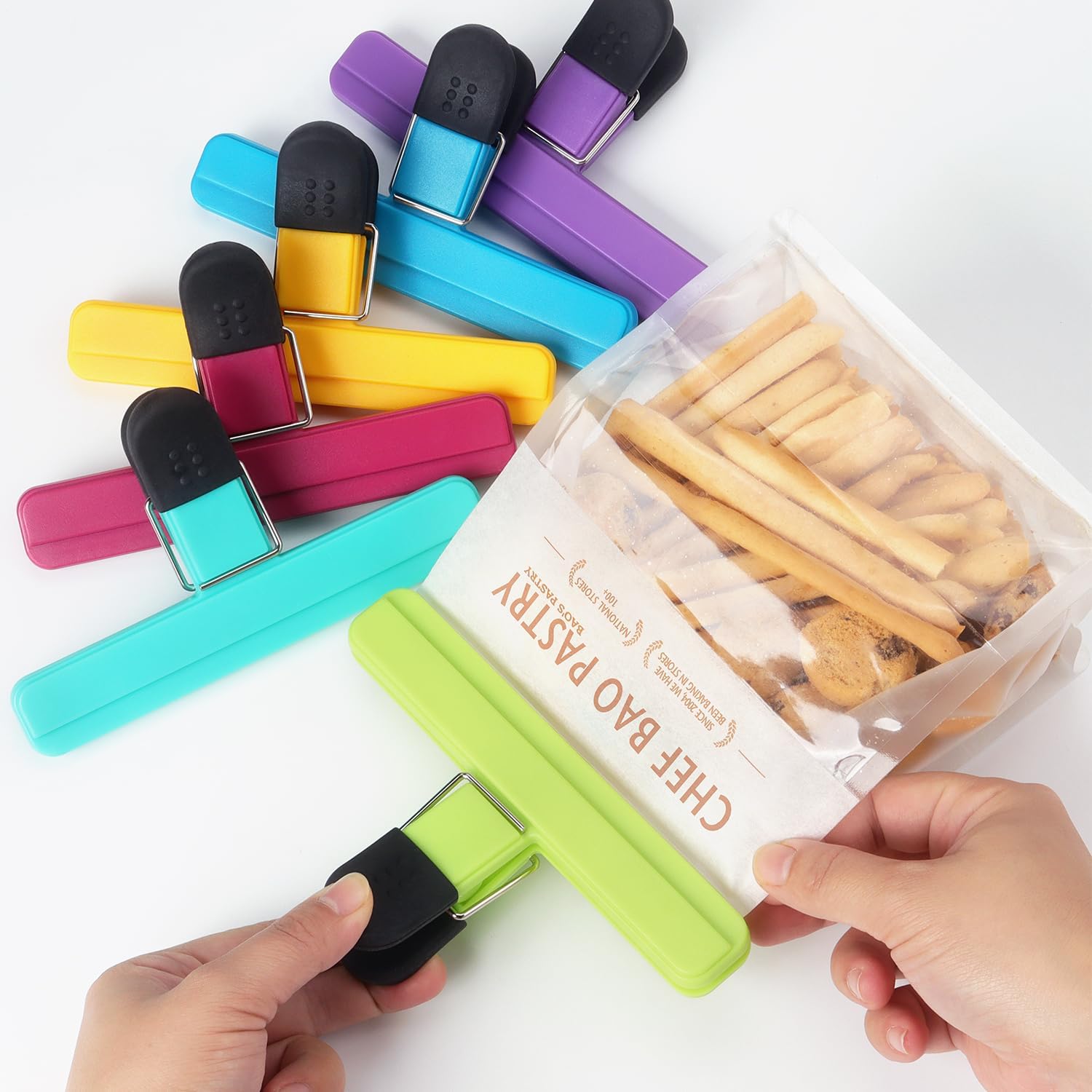 Clip de sellado multiusos, sop - Food Storage Roll Bags reseña y precio