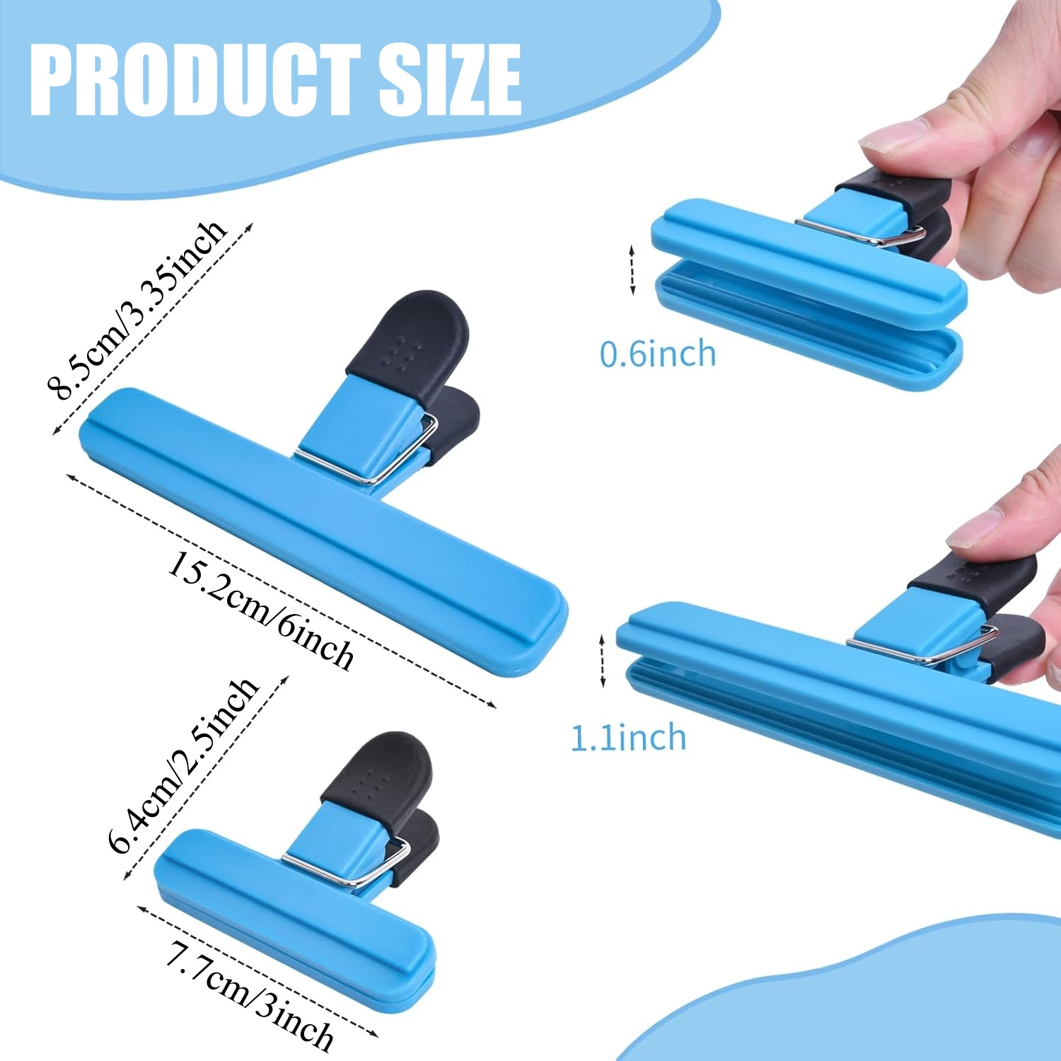 Clip de sellado multiusos, sop - Food Storage Roll Bags reseña y precio
