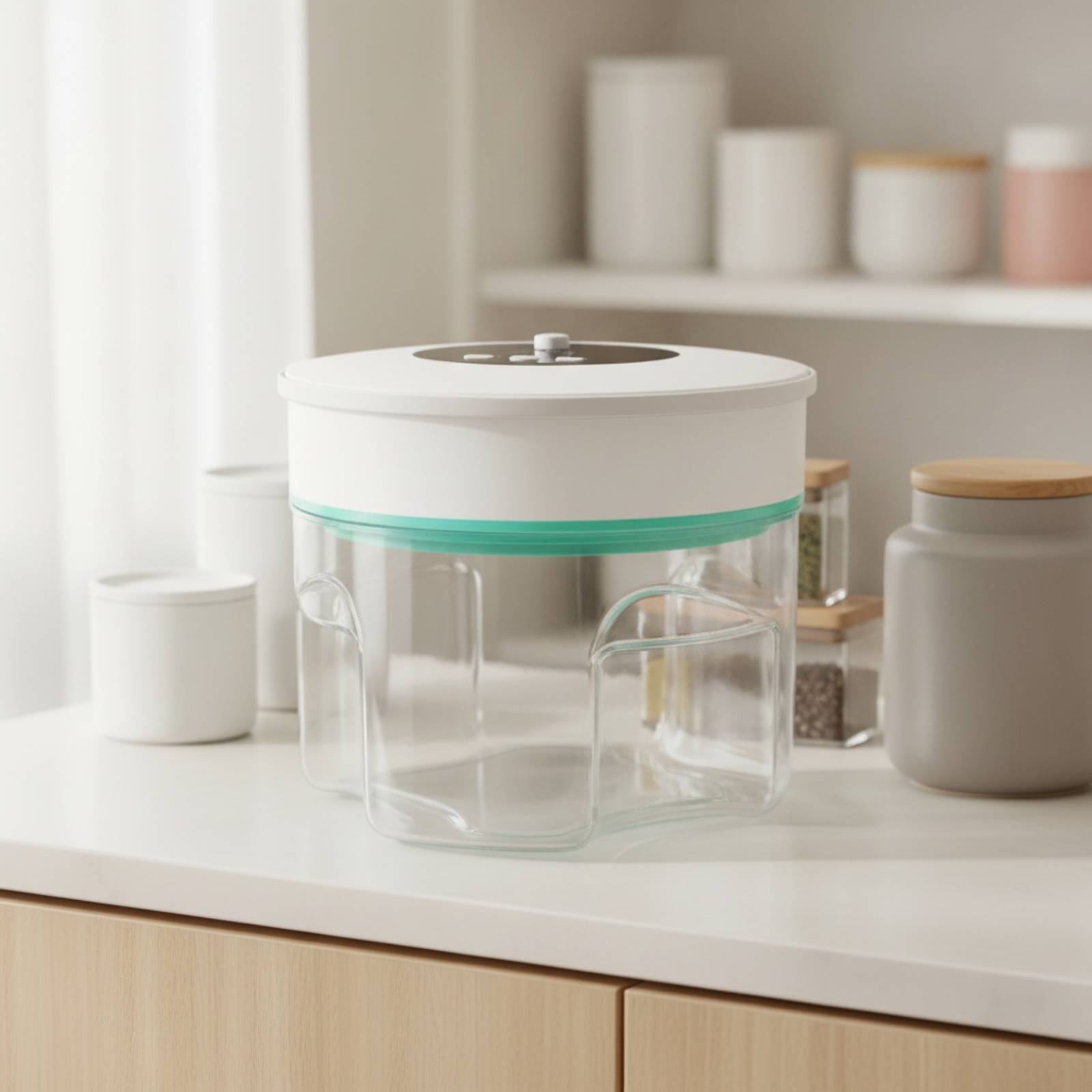 Recipiente de Almacenamiento a - Food Storage Jars Airtight reseña y precio
