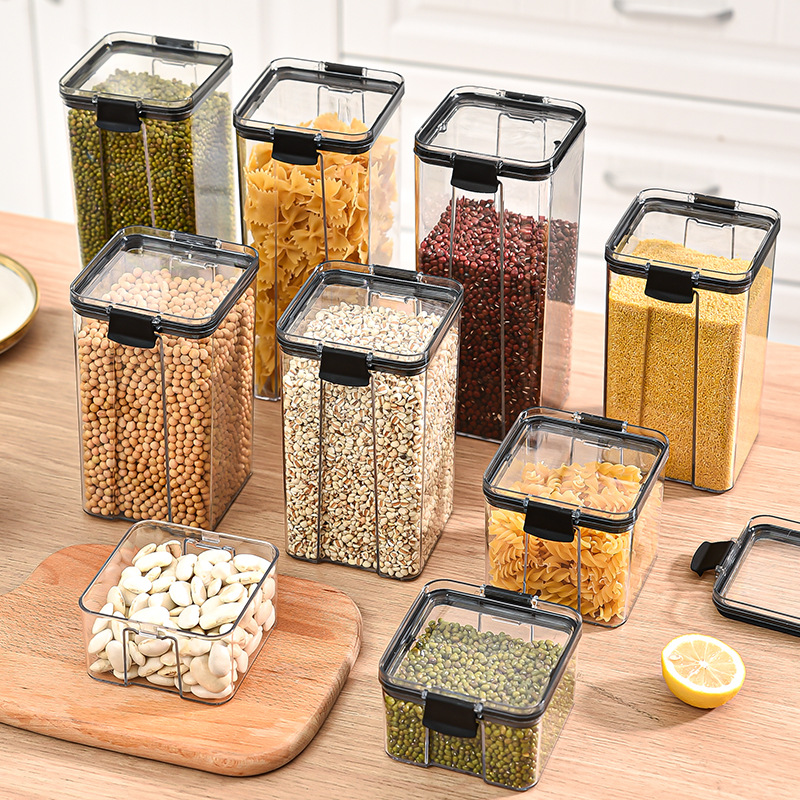 Frascos sellados, organizador  - Food Storage Jar Set reseña y precio