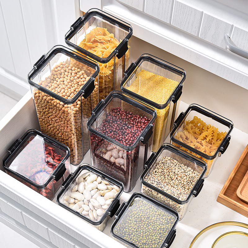 Frascos sellados, organizador  - Food Storage Jar Set reseña y precio