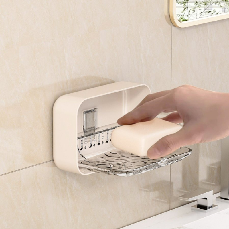 Jabonera de pared sin taladro  - Food Storage Organiser reseña y precio